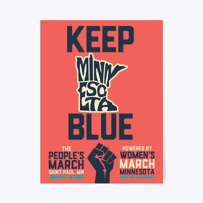 Keep MN Blue Red