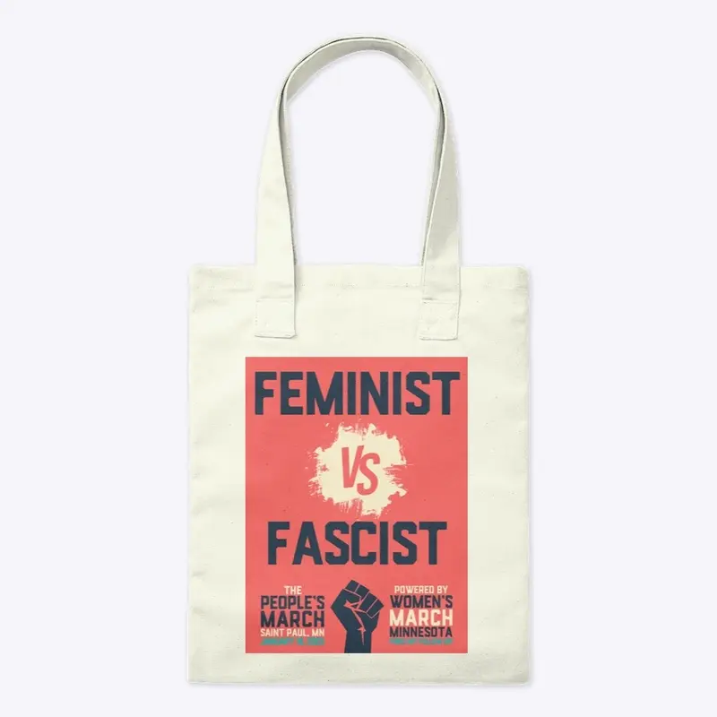 Feminist vs Fascist Red