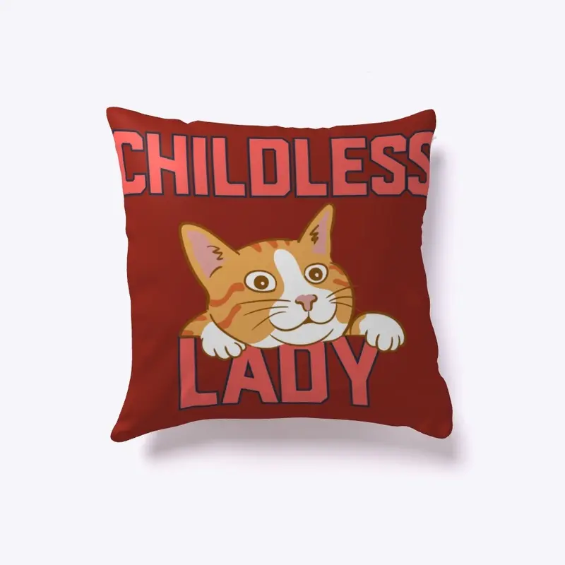 Cat Lady Pillow